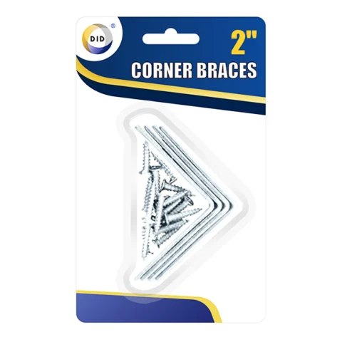 DID Corner Braces 2" With Screws 4 Pack