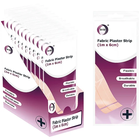DID Fabric Plaster Strip 1m X 6cm