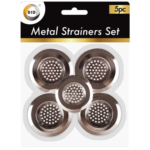 DID Metal Strainers Set 5 Pack