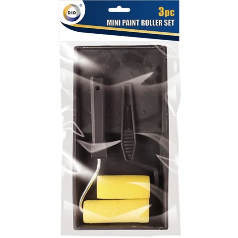 DID Mini Paint Roller Set 3pc