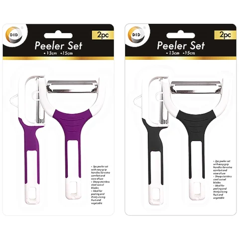 DID Peeler Set 2pc Assorted