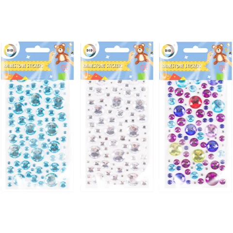 DID Rhinestone Stickers Assorted