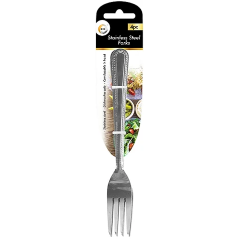 DID Stainless Steel Forks 4pc