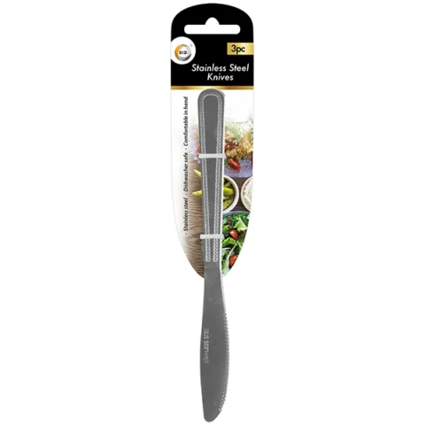 DID Stainless Steel Knives 3pc