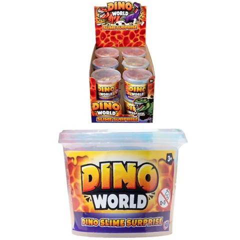 Dino World Dinosaur Slime Surprise Assorted