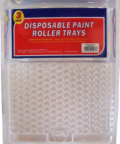 Disposable Roller Tray 3 Pack