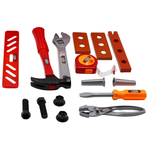 Diy Tools Set In Tool Box Carry Case