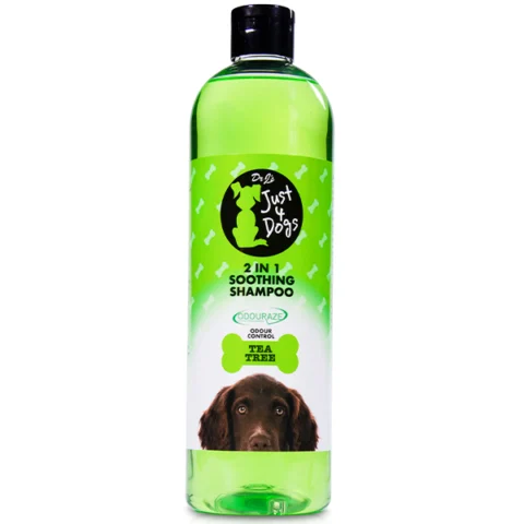Dr J's Just 4 Dogs 2-In-1 Soothing Shampoo 500ml