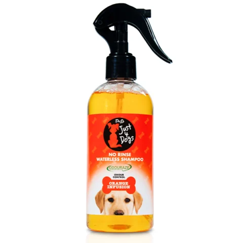 Dr J's Just 4 Dogs Orange Waterless Shampoo 300ml