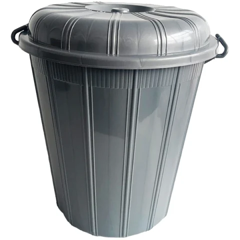 Drum With Clips 40L Silver