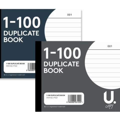 Duplicate Book 1-110 Pages 2 Assorted Colours