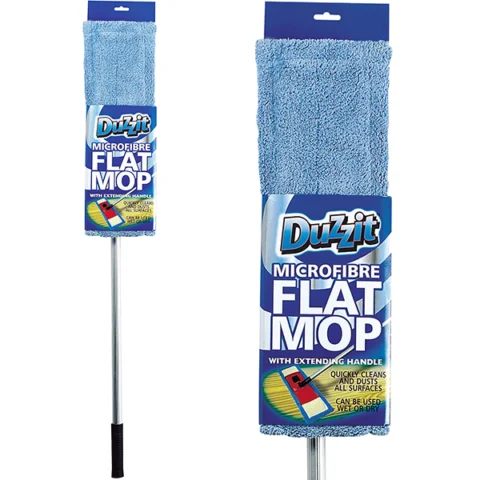 Duzzit Extending Microfibre Flat Mop 94cm