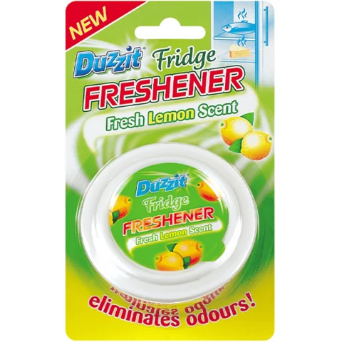 Duzzit Fresh Lemon Oval Fridge Freshener