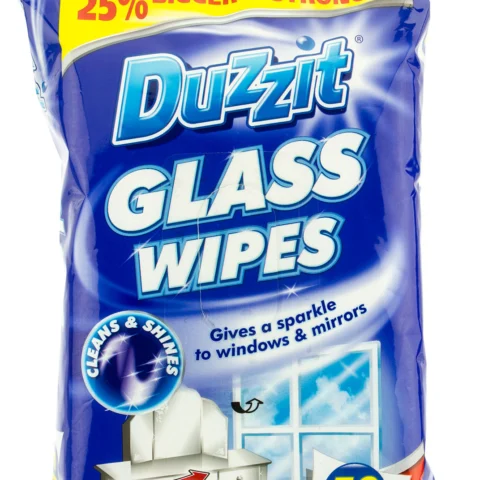 Duzzit Glass Wipes 50 Pack