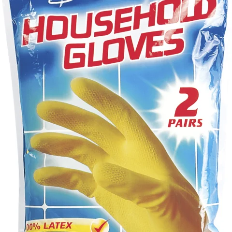 Duzzit Household Gloves Medium 2 Pairs