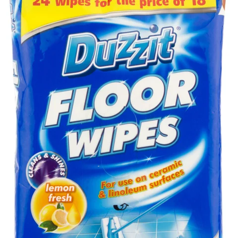 Duzzit Lemon Fresh Floor Wipes 24 Pack