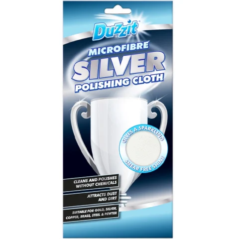 Duzzit Microfibre Silver Polishing Cloth