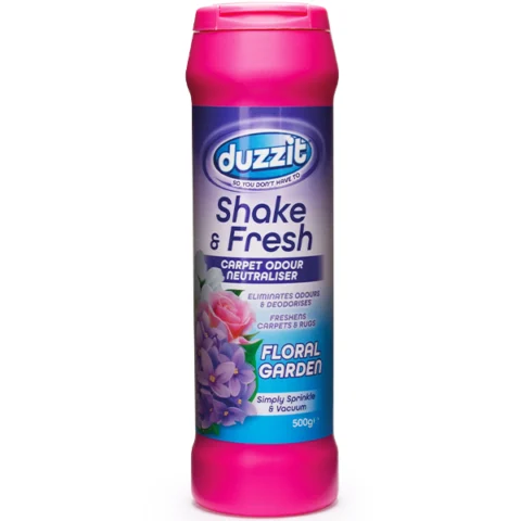 Duzzit Shake & Fresh Floral Garden Carpet Odour Neutraliser 500g