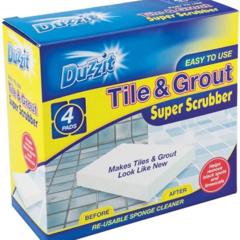 Duzzit Tile & Grout Scrubber 4 Pack