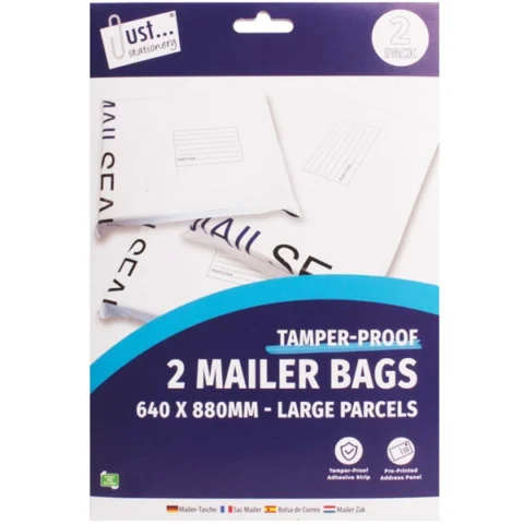 E Mailer Bag Extra Large 2 Pack