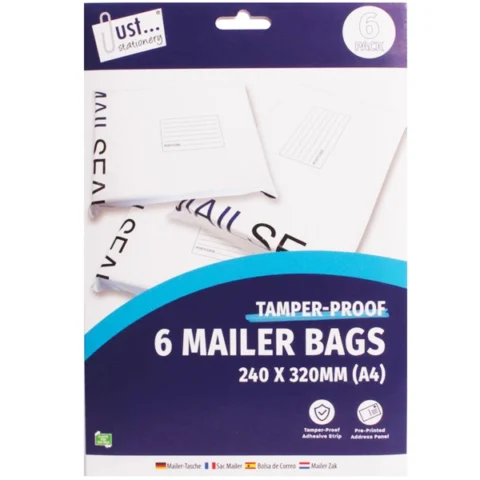 E-Mailer Bag Medium 6 Pack