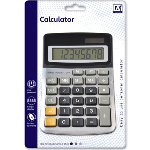 Easy To Use Personal Desk Calculator