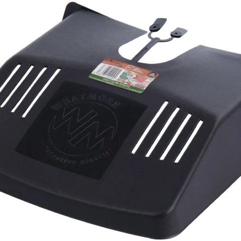 Eden Grid Gutter & Drain Cover In Black Prevents Leaf And Debris Blockages By Covering Outside Drains (Height: 8.00 cm Length: 33.00 cm Width: 30.00 cm)