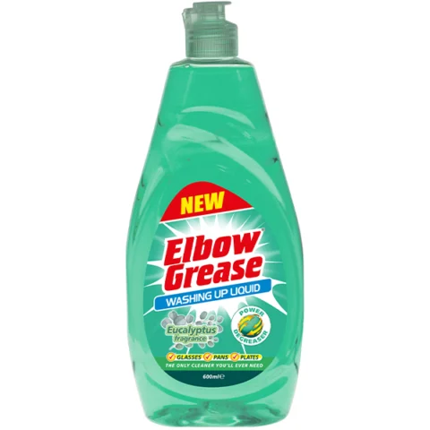 Elbow Grease Eucalyptus Washing Up Liquid 600ml