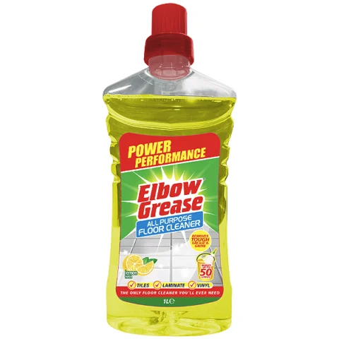 Elbow Grease Lemon Fresh All Purpose Floor Cleaner Concentrate 1L