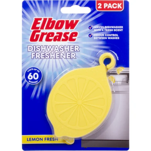 Elbow Grease Lemon Fresh Dishwasher Freshener 2 Pack