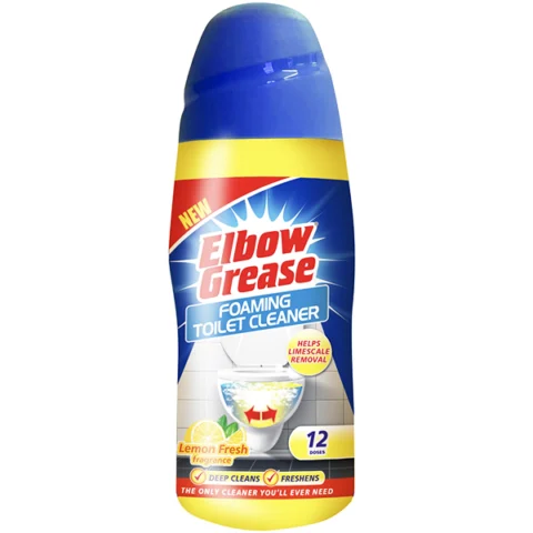 Elbow Grease Lemon Fresh Foaming Toilet Cleaner 500g
