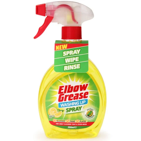 Elbow Grease Lemon Fresh Washing Up Spray 500ml
