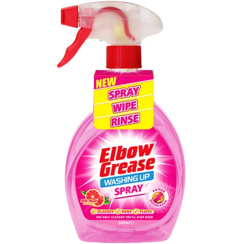 Elbow Grease Pink Blush Washing Up Spray 500ml