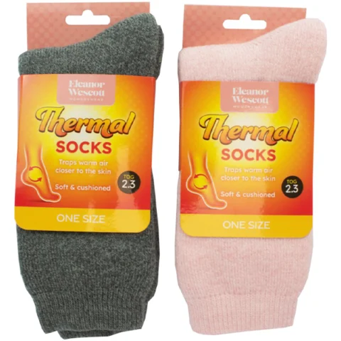 Eleanor Wescott Women's Thermal Socks Assorted Colours