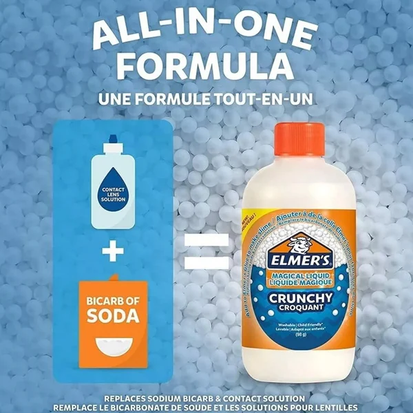 Elmer's Crunchy Croquant Magical Liquid Slime Activator 98g