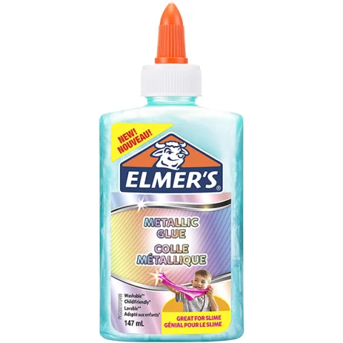 Elmer's Metallic Liquid Glue Teal 147ml