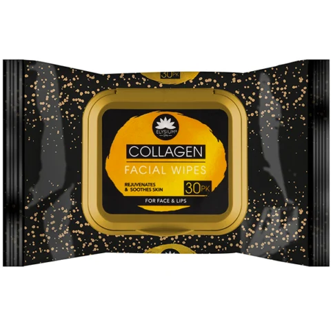 Elysium Collagen Facial Wipes 30 Pack