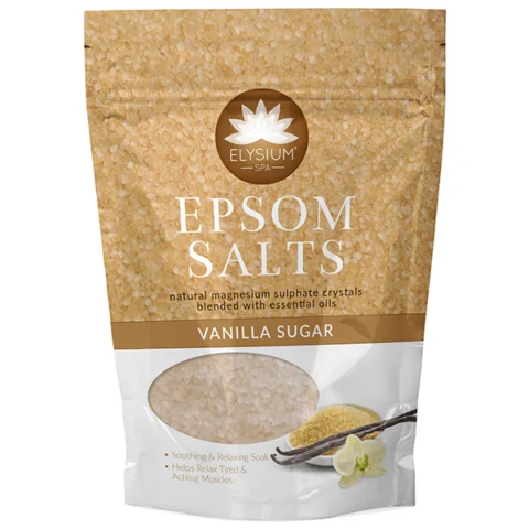 Elysium Epsom Bath Salts Vanilla Sugar 450g