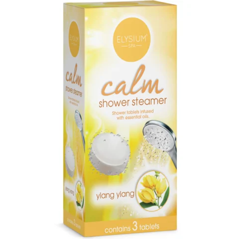 Elysium Spa Calm Ylang Ylang Shower Steamer Tablets 3 Pack