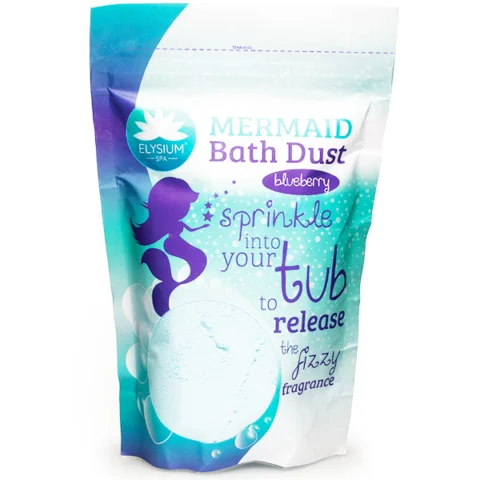 Elysium Spa Mermaid Bath Dust Blueberry 400g