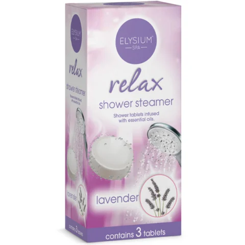 Elysium Spa Relax Lavender Shower Steamer Tablets 3 Pack