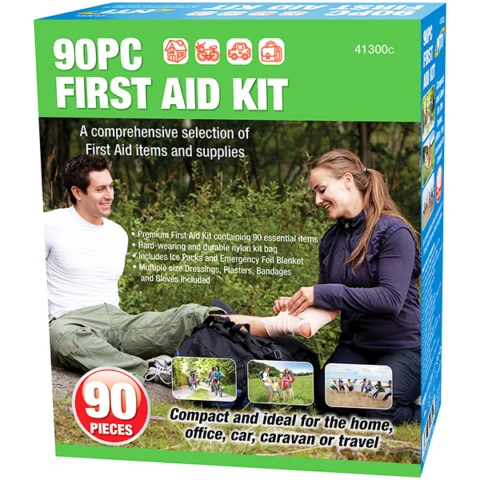 Emergency Medical First Aid Kit 90pc
