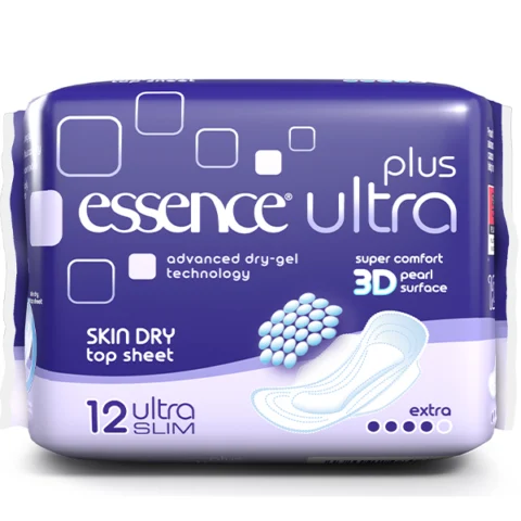 Essence Ultra Plus Sanitary Pads 12 Pack