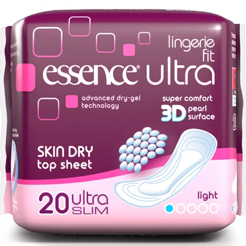 Essence Ultra Slim Lingerie Fit Sanitary Pads 20 Pack