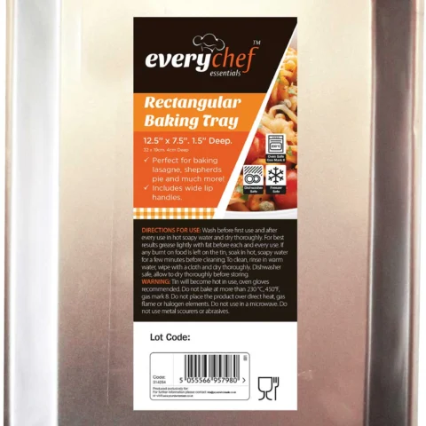 Every Chef Rectangular Baking Tray 32cm X 19cm X 4cm