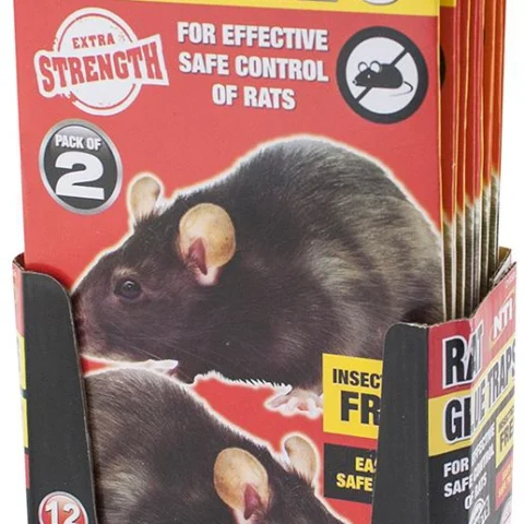 Extra Strength Rat Glue Traps 2 Packs CDU