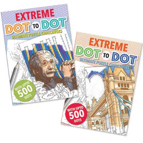 Extreme Dot-To-Dot Ultimate Puzzle Challenges Assorted