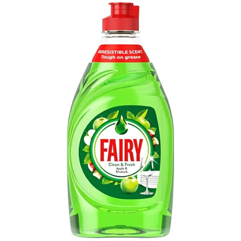 Fairy Clean & Fresh Apple & Rhubarb Washing Up Liquid 320ml