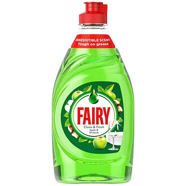 Fairy Clean & Fresh Apple & Rhubarb Washing Up Liquid 320ml