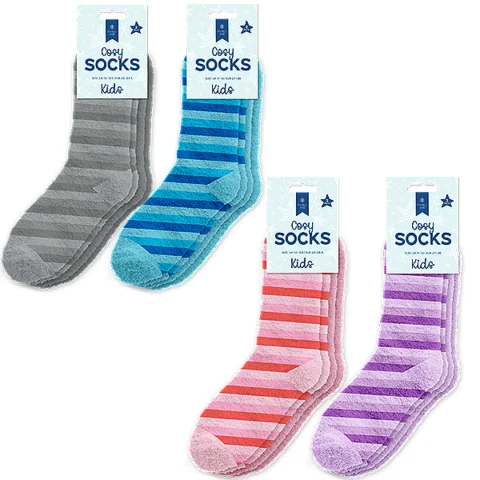 Fairy Mill Kids Cosy Socks 2 Pack Assorted